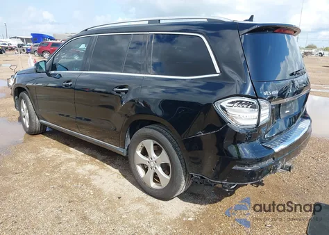 2017 Mercedes-Benz Gls 450 4Matic z USA, uszkodzony, nr VIN 4JGDF6EE2HA740755